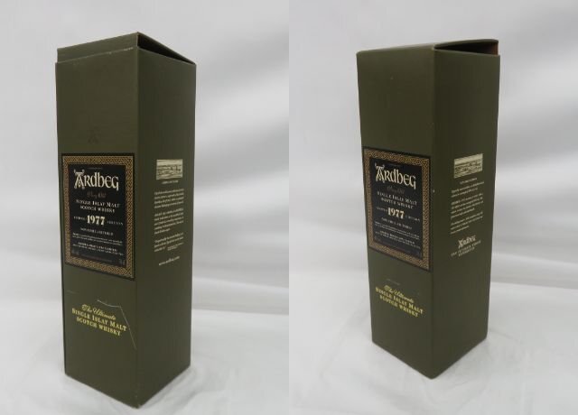 【未開栓】ARDBEG アードベッグ ベリーオールド 1977 リミテッドエディション ウイスキー 700ml 46％ 箱付 11514057 0314_画像10