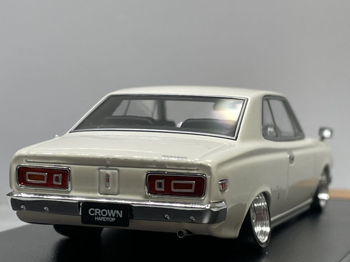 1/43 TOYOPET/トヨペット クラウンHT クレーガーホイールタイプ深リムホイール 車高短 旧車_画像6