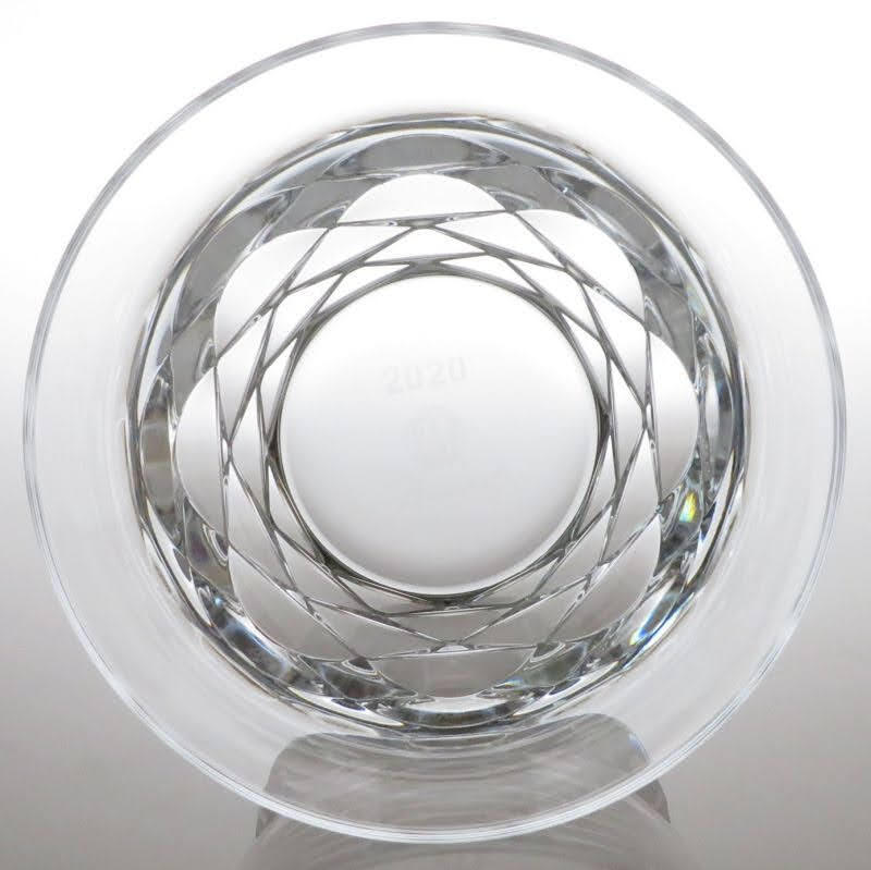 バカラ グラス ● ブラーヴァ ロック グラス 2020 オールドファッションド 8.5cm 年号 イヤータンブラー 未使用 Brava_画像6
