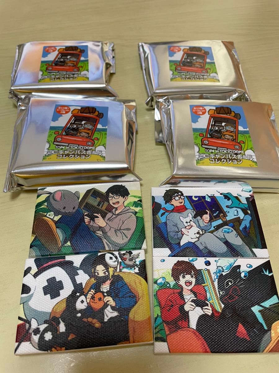 TOP4キャンバスボードコレクションキヨレトルト牛沢ガッチマン TOP4キャンバスボードコレクションキヨレトルト牛沢ガッチマン
