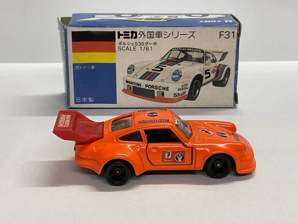 期間限定での値引き‼️ トミカ 外国車シリーズF31・ポルシェ1/61 Yahoo!オークション - トミカ 青箱 F31-1-6 ギフト特注 ポルシェ