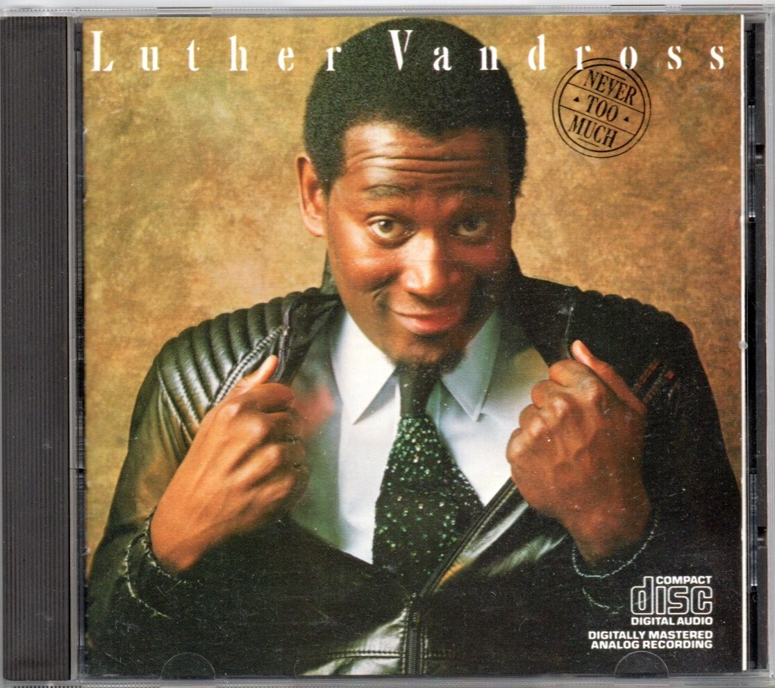 ★LUTHER VANDROSS/ルーサー・ヴァンドロス★NEVER TOO MUCH★初期盤の画像1