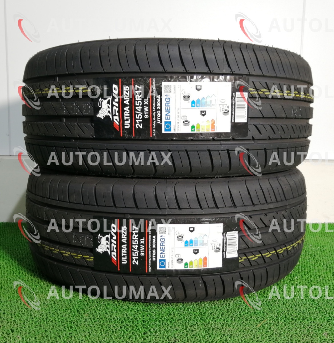 215/45R17 91W XL ARIVO ULTRA ARZ5 新品 サマータイヤ 2本セット 2024年製 N3375._画像1