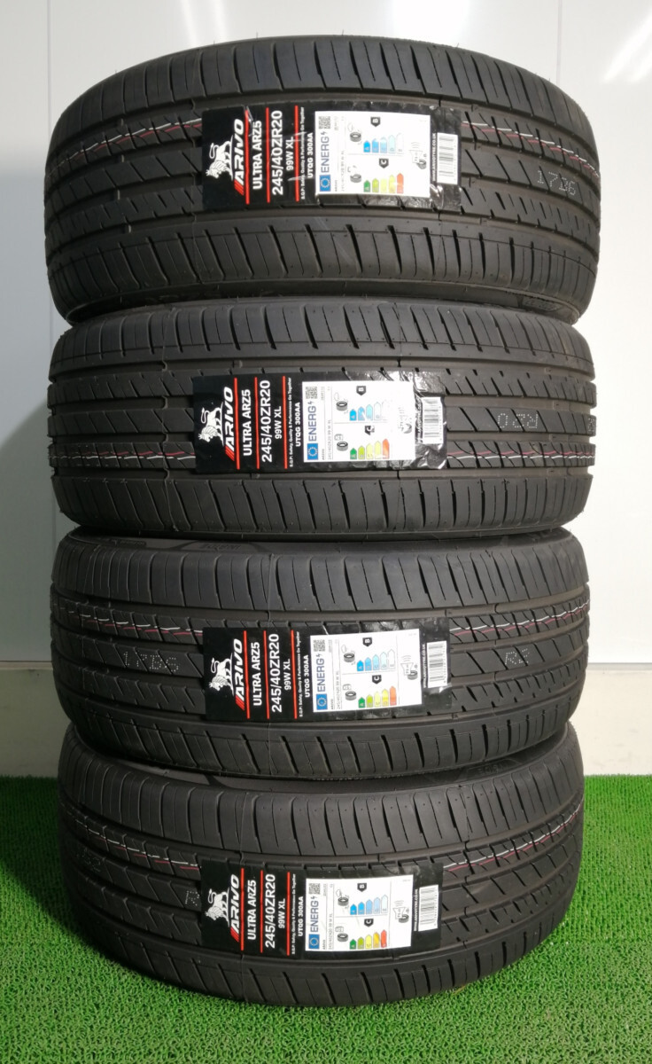 245/40R20 99W XL ARIVO ULTRA ARZ5 新品 サマータイヤ 4本セット 2024年製 送料無料 245/40/20_画像1