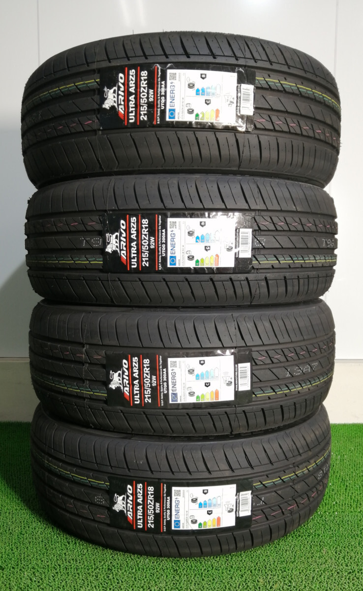 215/50R18 92W ARIVO ULTRA ARZ5 新品 サマータイヤ 4本セット 2024年製 送料無料 215/50/18の画像1