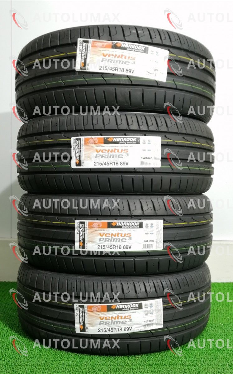 215/45R18 89V Hankook Ventus Prime3 K125 新品 サマータイヤ 4本セット 2022年製 送料無料 ハンコック 215/45/18の画像1