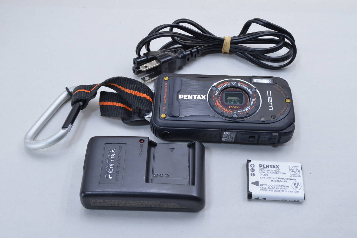 【ecoま】PENTAX Optio W90 コンパクトデジタルカメラ