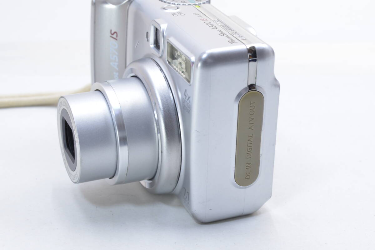 【ecoま】CANON PowerShot A570 IS 単三電池対応 コンパクトデジタルカメラ_画像2