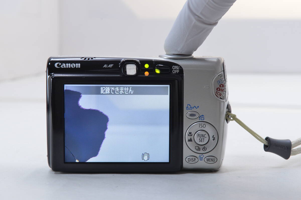 【ecoま】CANON IXY DIGITAL 800 IS ジャンク コンパクトデジタルカメラ_画像4