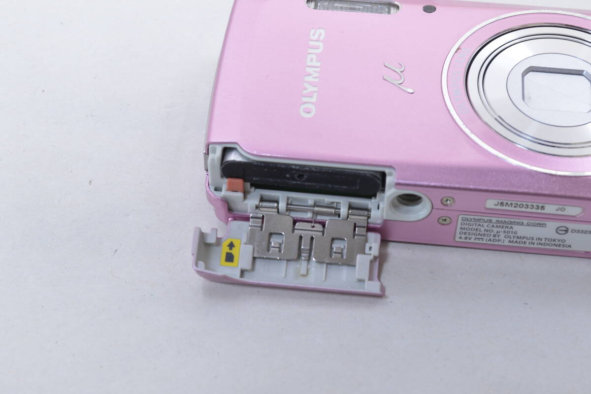 【ecoま】OLYMPUS μ 5010 ピンク コンパクトデジタルカメラ_画像8