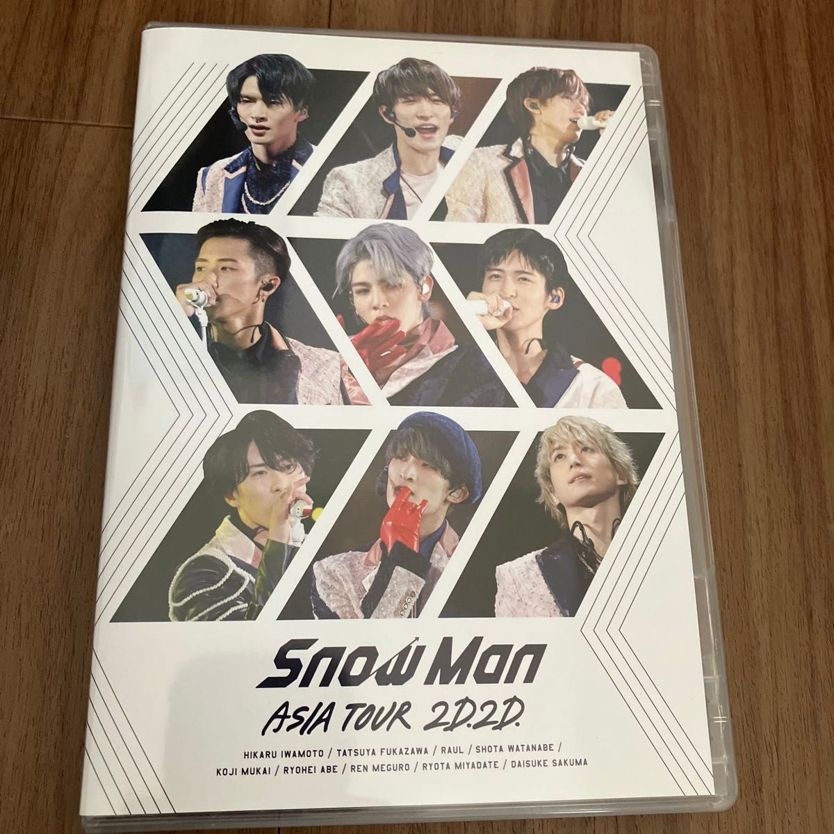 ※正規品 (通常仕様) Snow Man ASIA TOUR 2D.2D. (DVD3枚組) (通常盤DVD)) DVD 美品