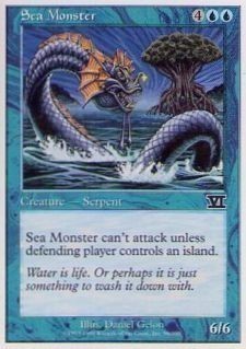028258-002 6E/6ED シー・モンスター/Sea Monster 英1枚_画像1