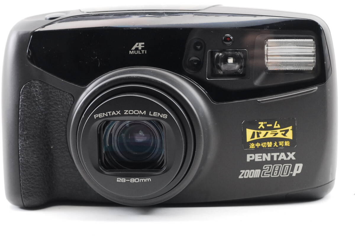 ★美品★ PENTAX zoom 280 P 28-80mm ペンタックス コンパクトカメラ キレイ 完動 ◆664_画像6