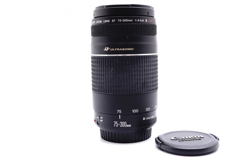 ★☆★ Canon EF 75-300mm F4-5.6 Ⅲ USM Lens キヤノン レンズ 完動 ◆395