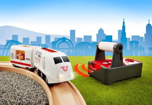 BRIO リモートコントロールトラベルトレイン 子供たちが喜ぶおもちゃ列車セット BRIO_画像6