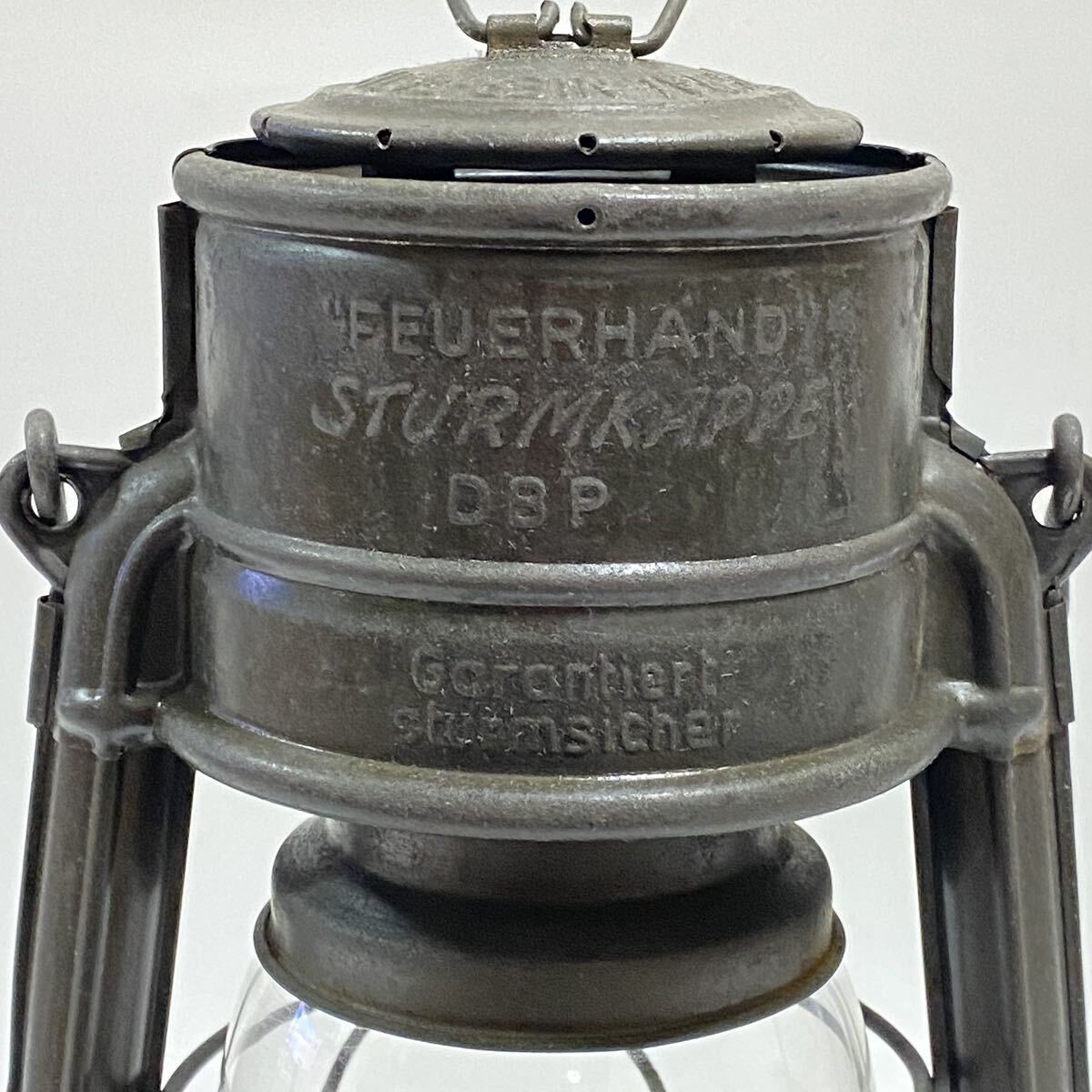 【美品・希少】Feuerhand フュアーハンド 276 sturmkappe（stk） DBP ドイツ製 ビンテージランタン ハリケーンランタンの画像3