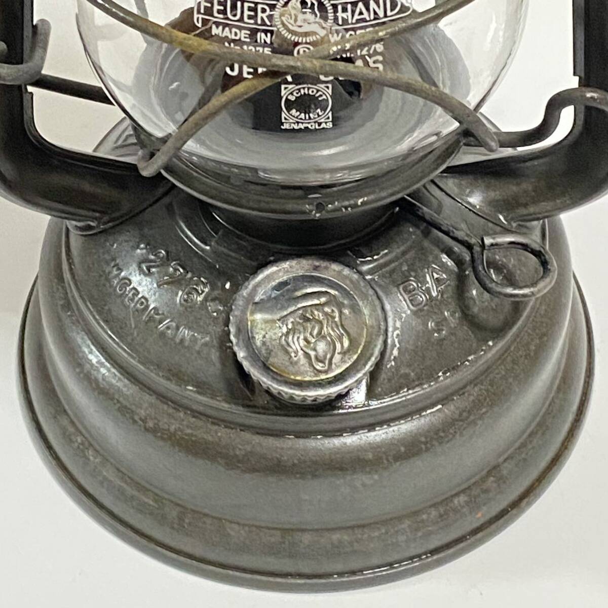【美品・希少】Feuerhand フュアーハンド 276 sturmkappe（stk） DBP ドイツ製 ビンテージランタン ハリケーンランタンの画像5