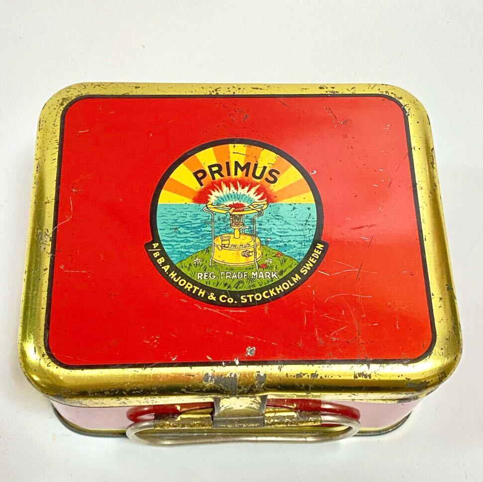 【レア】PRIMUS プリムス 96 ケロシン/灯油ストーブ 1952年 スウェーデン製 ビンテージ 箱ストーブ シングルバーナー クッカーの画像3