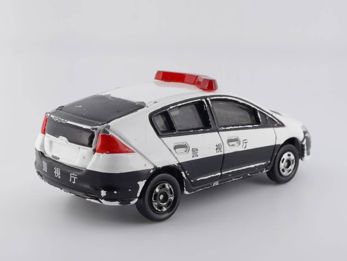 廃盤トミカ ホンダ インサイト パトロールカー 2011年No.83　《ミニカー 車 自動車 レア 絶版 まとめ 大量 セット》パトカー_画像2