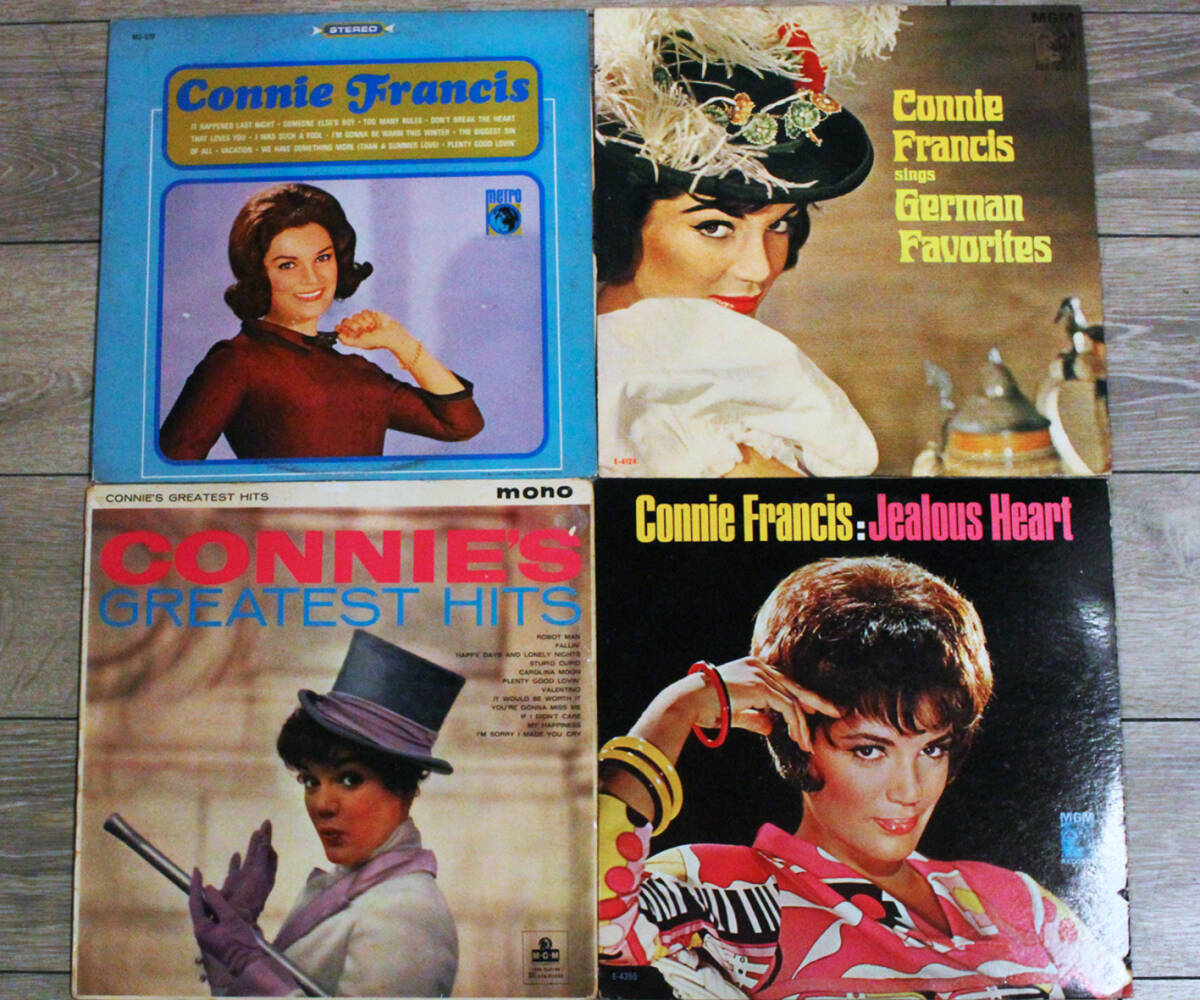 ◆LP◆コニー・フランシス（Connie Francis）古い輸入盤レコード大量２１枚まとめてセット。オールディーズ、ガールポップ《未検品》_画像5