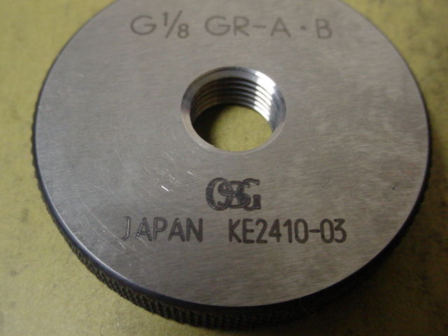 G1/8 GR-A・NR-A 程度良好中古品 ガスネジ ネジゲージタイプの G1/8 GR-A・NR-A 程度良好中古品 ガスネジ ネジゲージタイプの