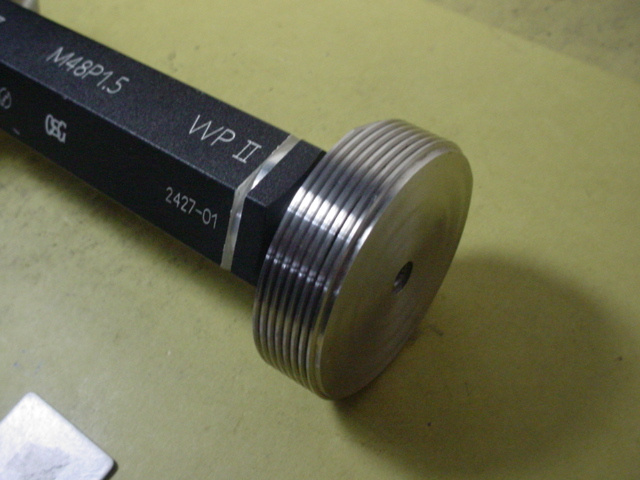 M48*1.5 GP2-WP2 程度良好中古品 ミリサイズ ネジゲージ プラグ M48*1.5 GP2-WP2 程度良好中古品 ミリサイズ ネジゲージ プラグ