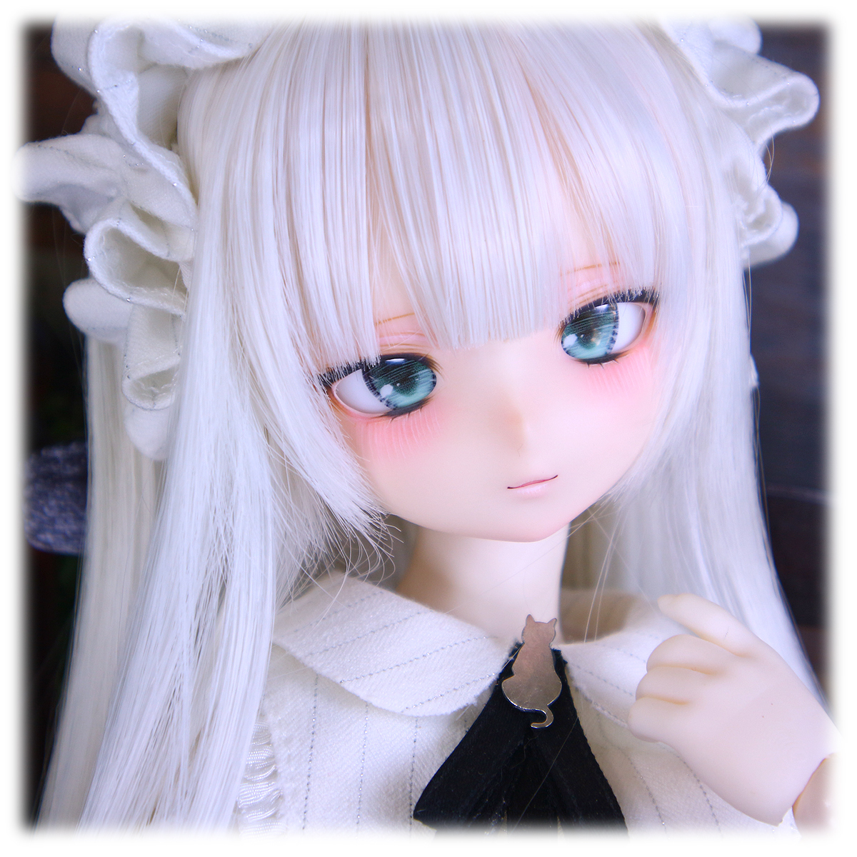 【さにさにむーん】imomodoll Miko セミホワイト肌カスタムヘッド＋ディーラー様製アイ付 MDD等にもの画像8