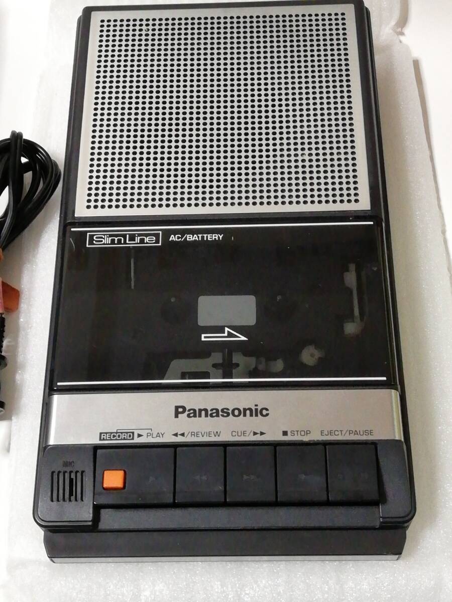 【中古美品】パナソニック Panasonic カセットテープ レコーダー RQ-2735 昭和レトロ アンティーク _画像2