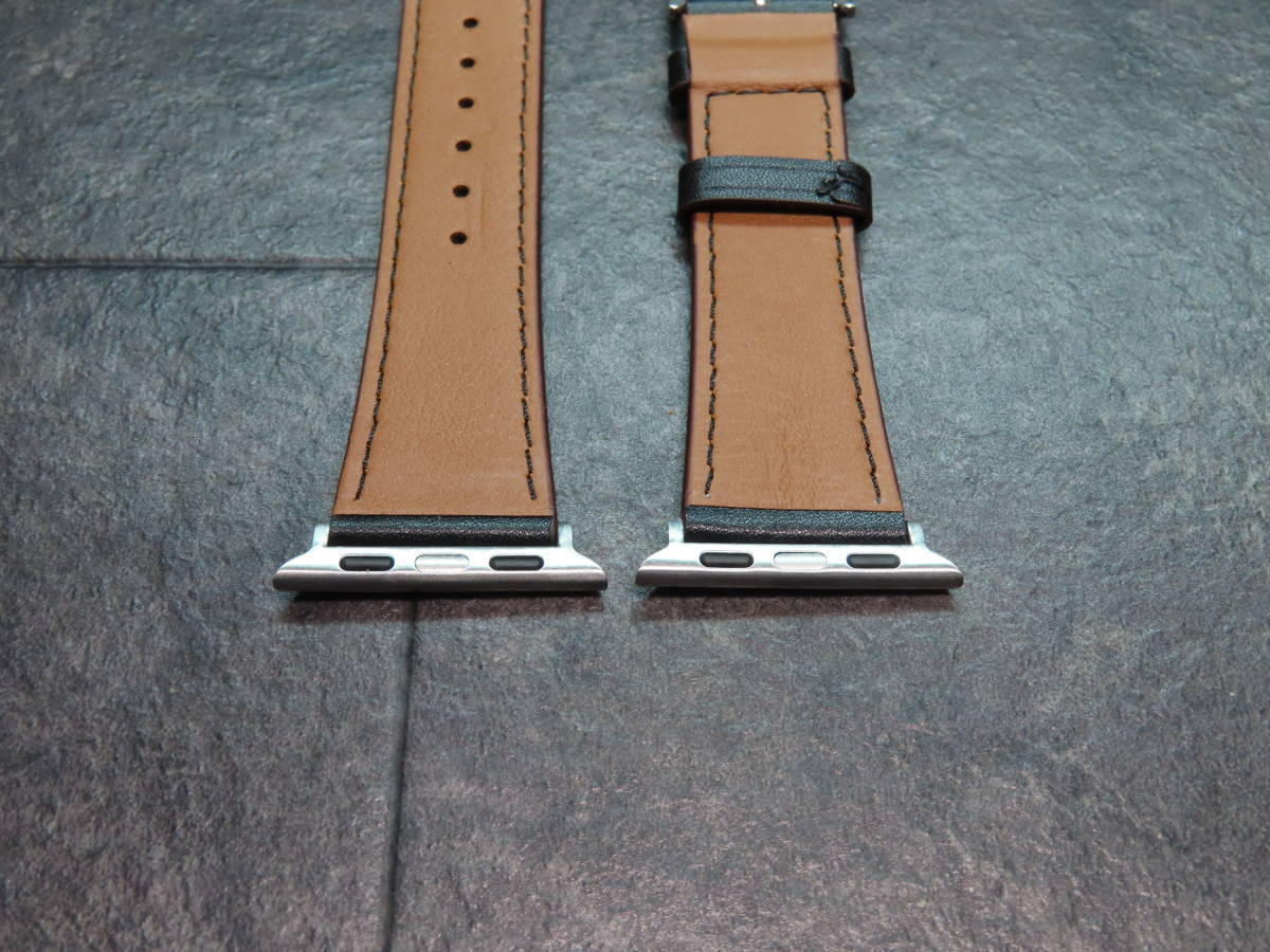 Apple Watch/ Apple watch * leather band strap * black [ all series correspondence ] note : Hermes is not 