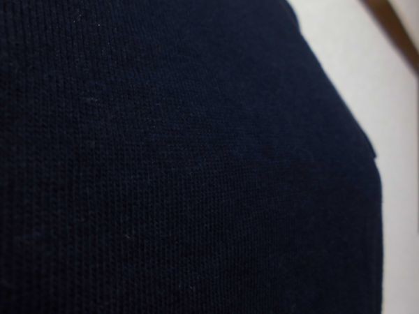 assk6-925☆キッズ　子供服　Printstar　半袖Tシャツ　トップス　クルーネックTシャツ　丸首　無地　ネイビー　150　綿100%_画像6