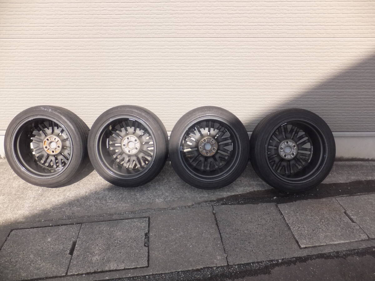 210 クラウン 純正 オプション スパッタリング ホイール おまけ BS レグノ 225/45R18 直接引き取り歓迎_画像8