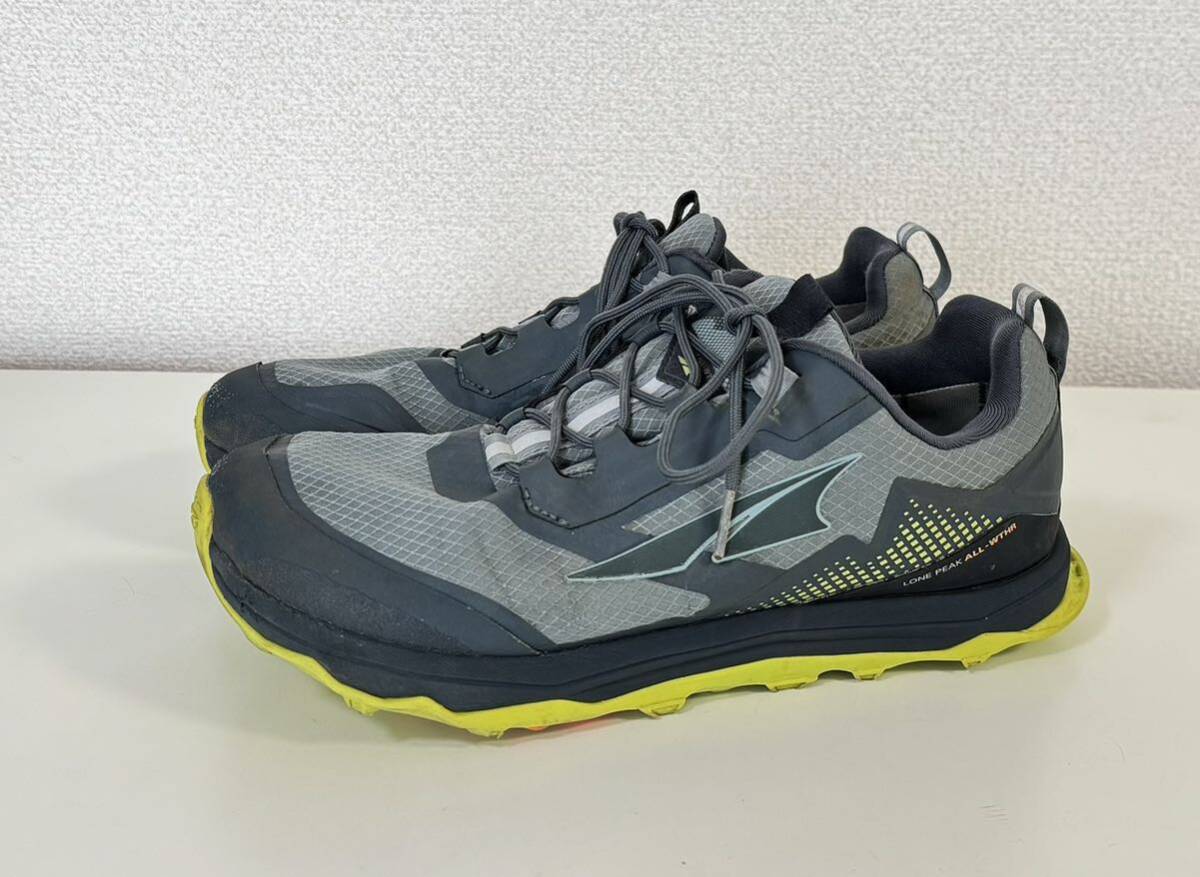 ALTRA アルトラ ローンピーク オールウェザー 防水 US9 LONE PEAK ALL WEATHER LOW トレランシューズ ハイキング UL ウルトラライト 登山_画像8