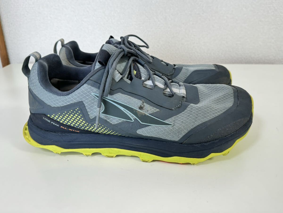 ALTRA アルトラ ローンピーク オールウェザー 防水 US9 LONE PEAK ALL WEATHER LOW トレランシューズ ハイキング UL ウルトラライト 登山_画像1