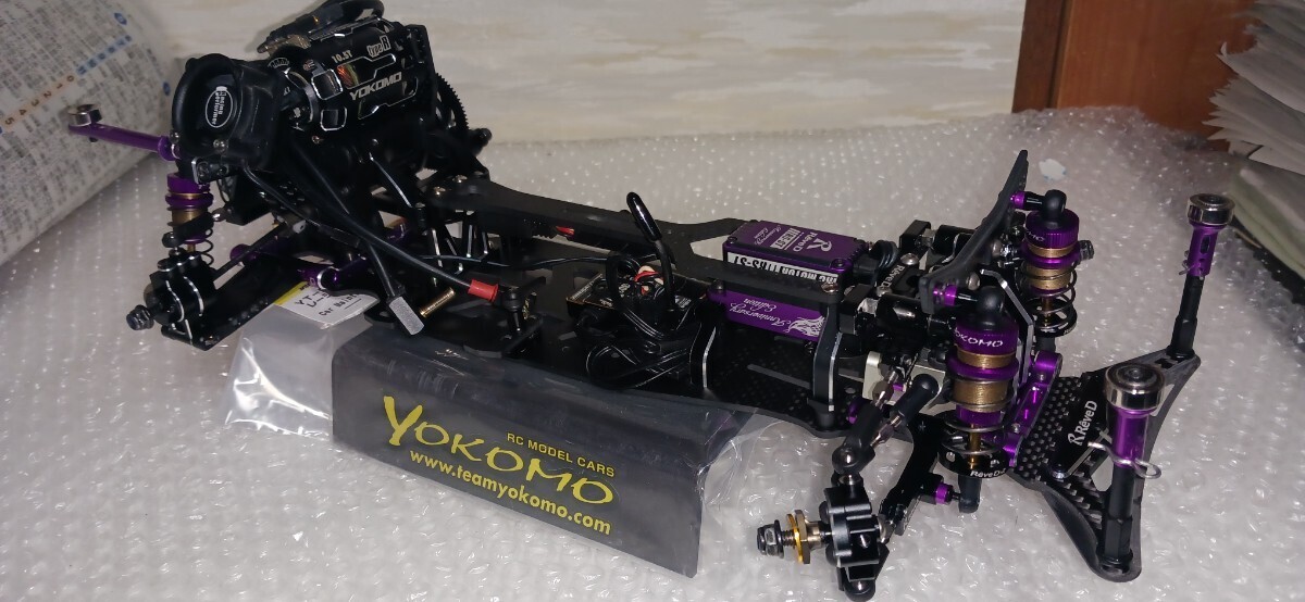 超美品 YOKOMO  ヨコモ YD-2SX3   メカフルセット アルミオプション多数   ボディー タイヤ付きの画像5