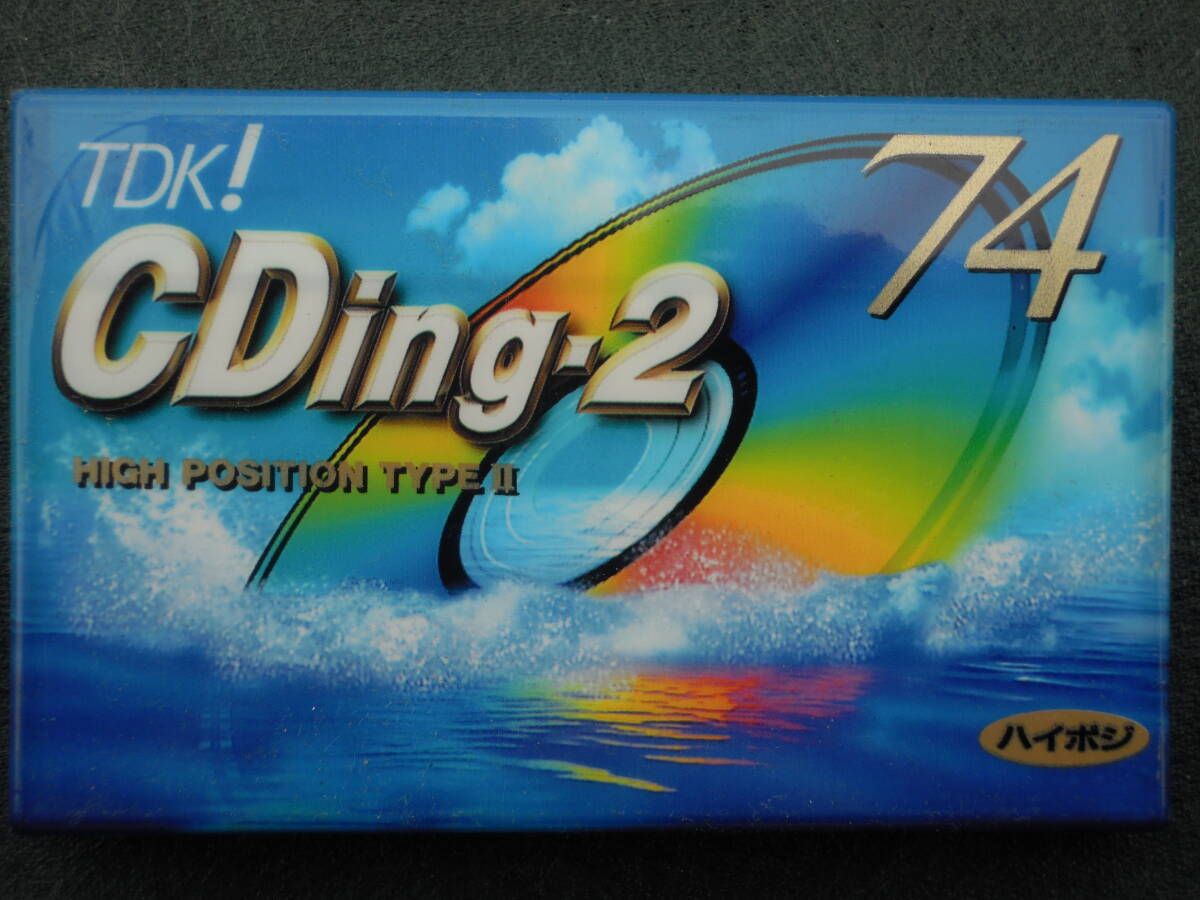 TDK カセットテープ CDing 74分 新品未開封の画像1