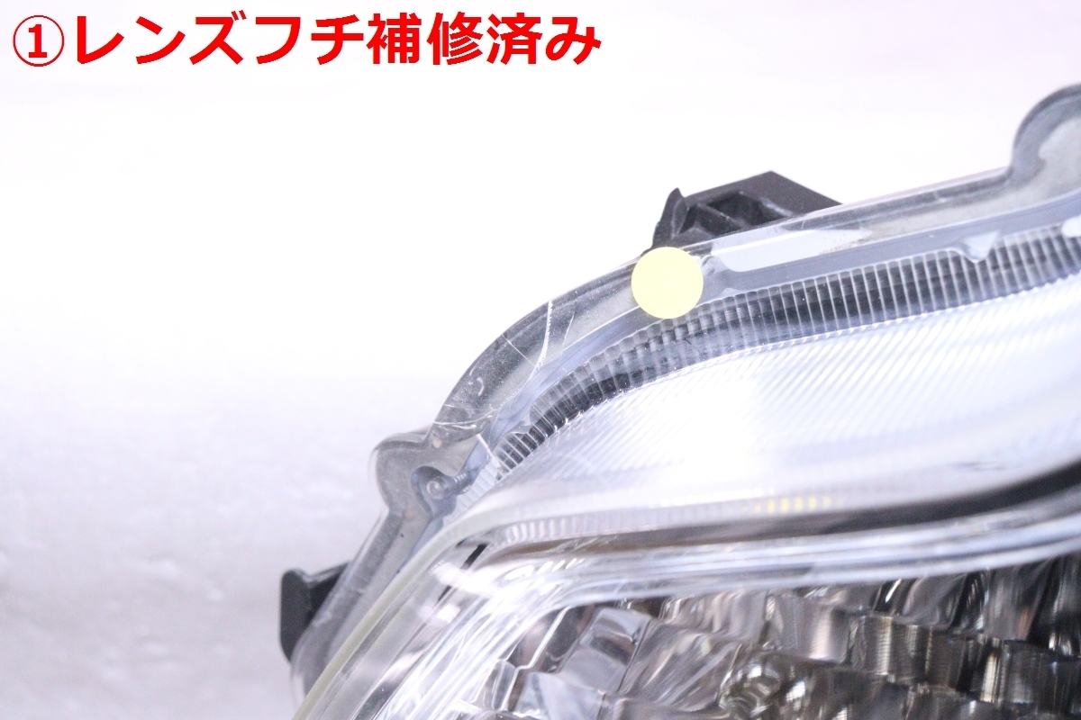 43-1199★美品★HID MK32S スペーシアカスタム★左右ヘッドライト ICHIKOH 1872 打刻:N6 メッキ 純正★スズキ MK42S (QT)_画像5