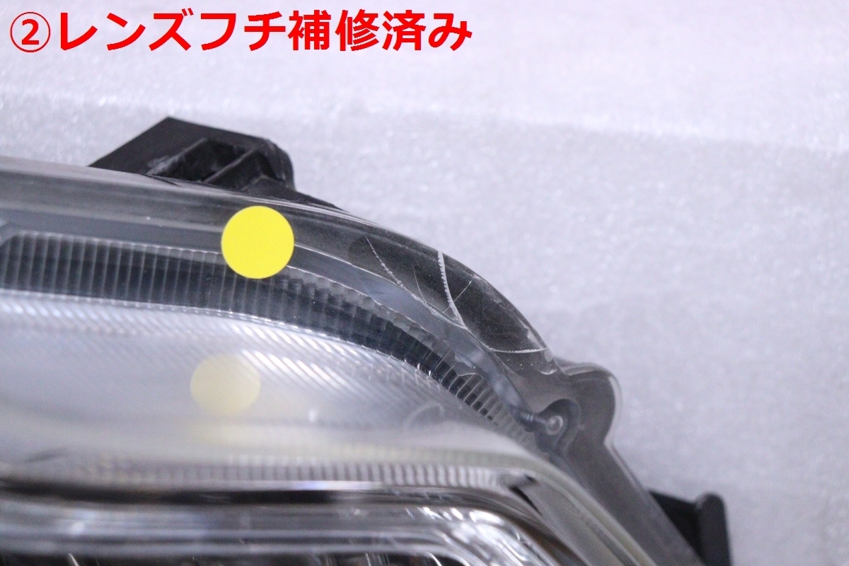 43-1199★美品★HID MK32S スペーシアカスタム★左右ヘッドライト ICHIKOH 1872 打刻:N6 メッキ 純正★スズキ MK42S (QT)_画像6