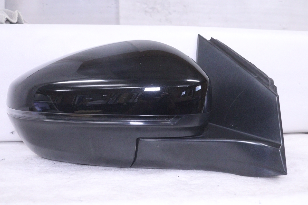 30-840* price decline 8P+11P P84 Peugeot 3008 right door mirror 16 352 243 80 black lame original * Peugeot (DM)