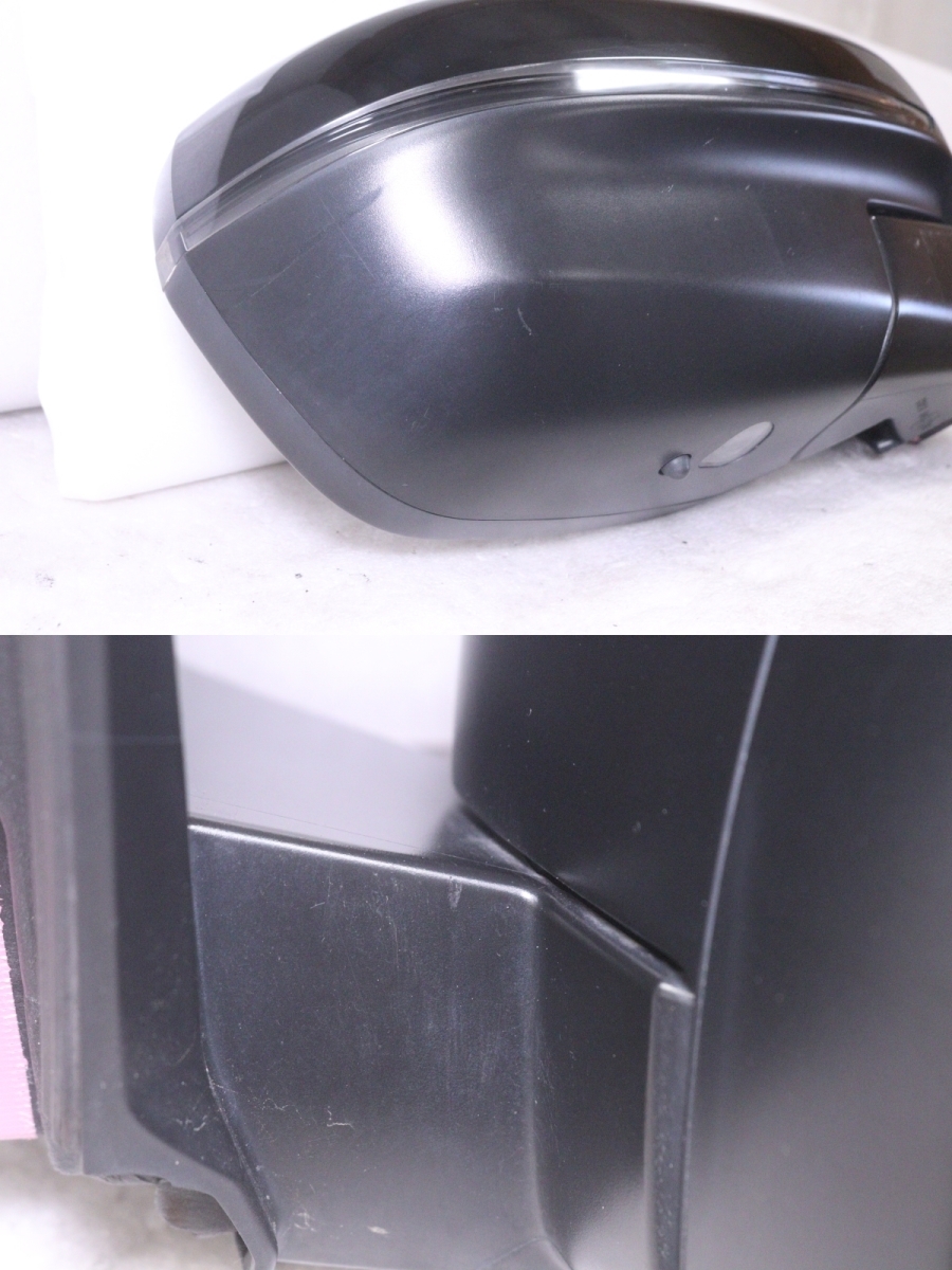 30-840* price decline 8P+11P P84 Peugeot 3008 right door mirror 16 352 243 80 black lame original * Peugeot (DM)