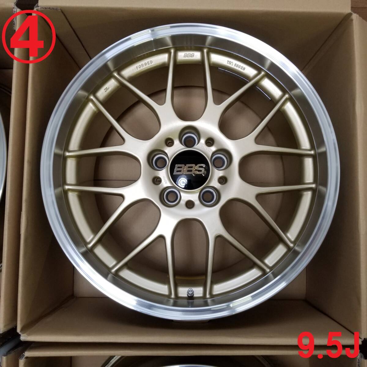 【超美品】18インチ 8.5J +36 & 9.5J +38 PCD114.3 BBS RG-R RG700 RG701 鍛造 クラウン GT-R フーガ アリスト RE-V7 LM-R RS-GT RF RI RZ_画像5