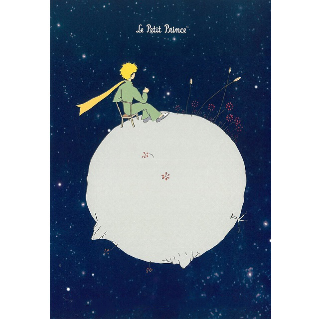 星の王子さま Le Petit Prince ポストカード フランス 製 グリーティングカード_画像1