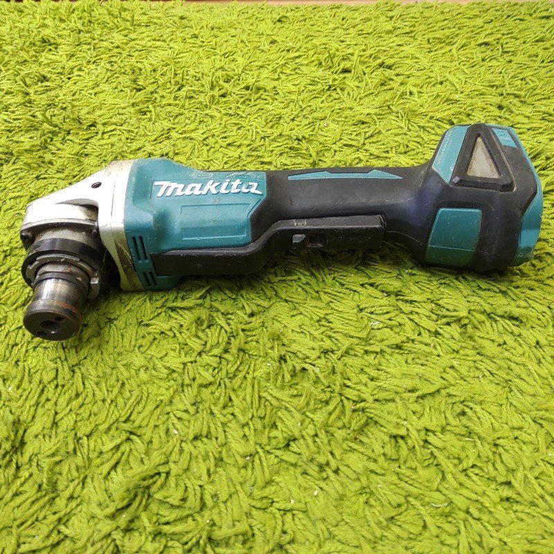 中古品 ★ マキタ 18V 100mm 充電式ディスクグラインダ GA408D 本体のみ 安全カバー無し ★ makita_画像2