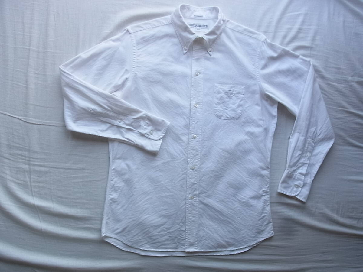 INDIVIDUALIZED SHIRTS インディビジュアライズド シャツ　コットンオックス素材　ボタンダウンシャツ　サイズ 16 - 33　MADE IN USA_画像1
