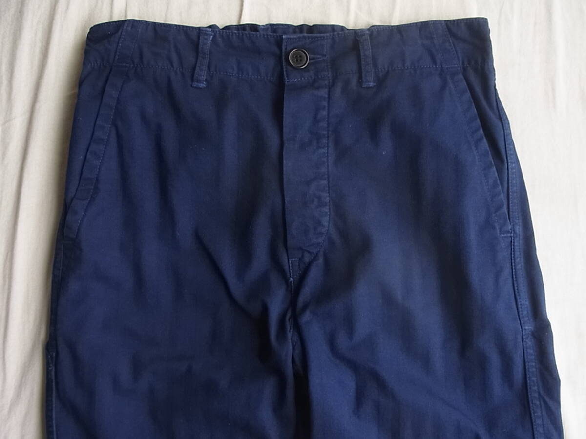 orslow or s low French work pants size S(1) made in Japan ink blue 