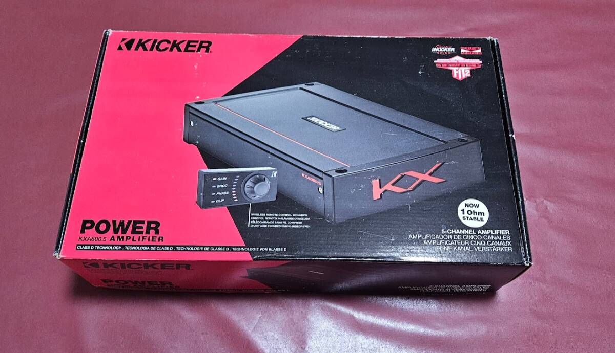 KICKER KXA800.5 5chアンプの画像1