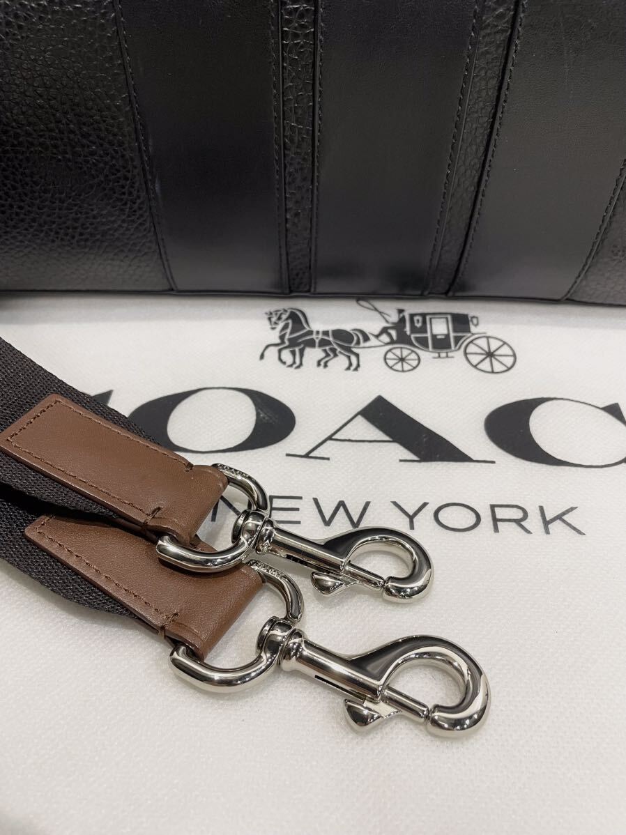 【良品】定価9.6万　コーチ メンテ済み　COACH メンズ　ビジネス 2way レザー　バッグ　ショルダーバッグ　ブリーフケース_画像4