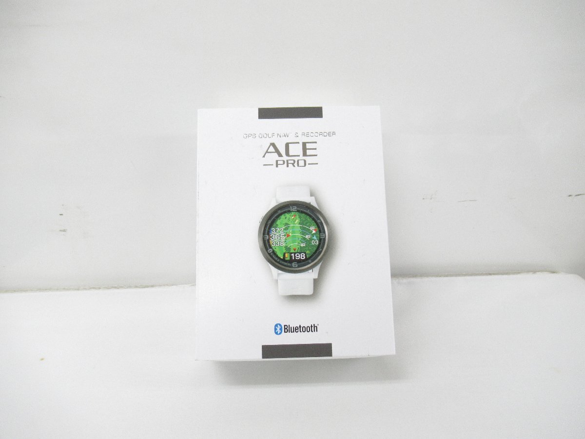 新品◆朝日ゴルフ EAGLE VISION ACE PRO イーグルビジョン エース プロ EV-337 ホワイト◆GPSゴルフナビ