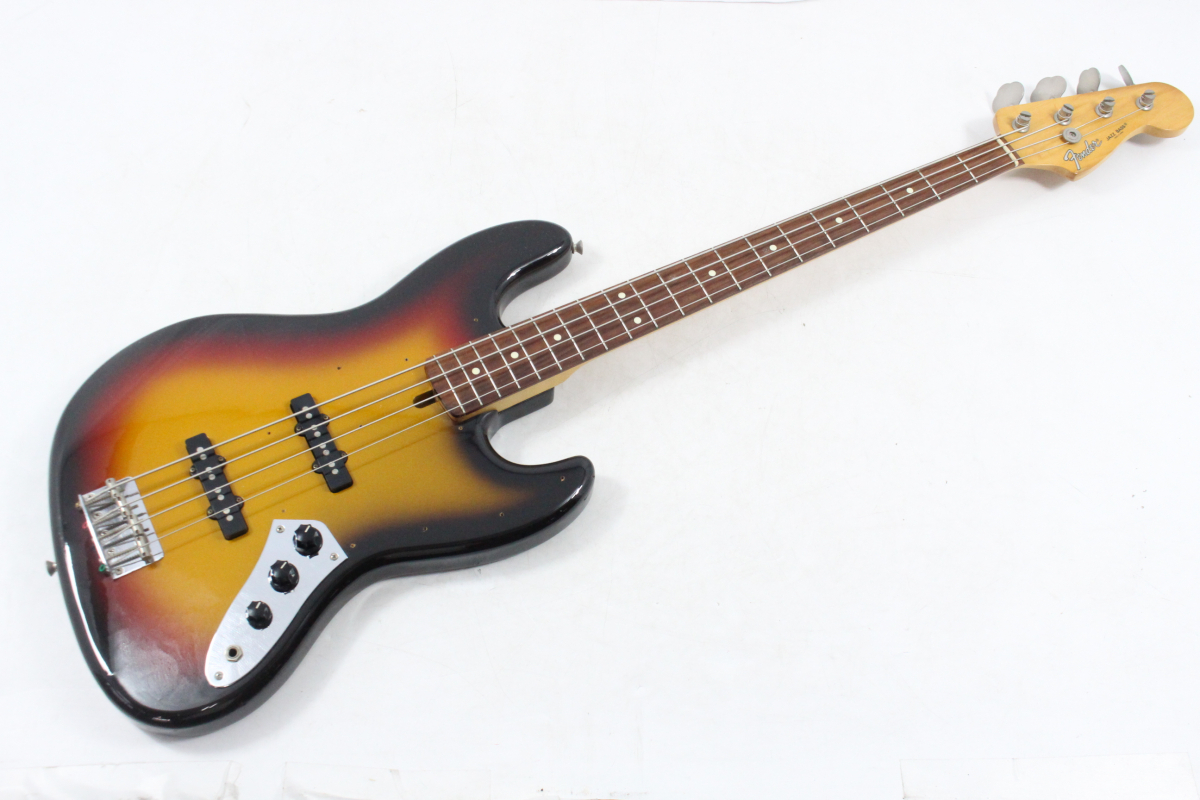 【ト静】 ★ Fender JAZZ BASS JAPAN O087693 フェンダー ジャズベース 傷有 ピックガード無 中古現状品 詳細画像参照 GA579GCG63_画像1