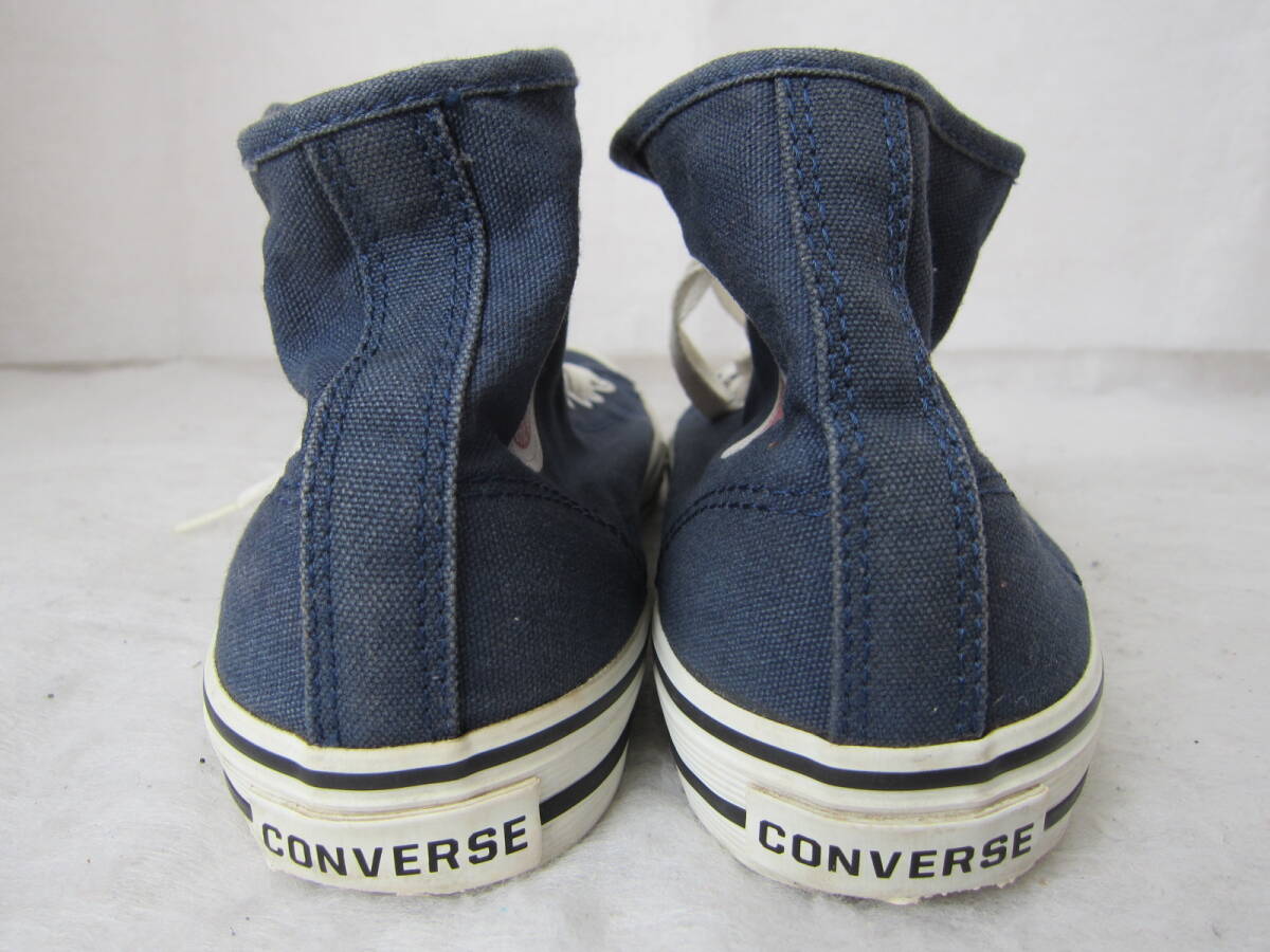 CONVERSE（コンバース）　ハイカットスニーカー　紺キャンバス　　25.5㎝　US7　　ok2403A_画像4