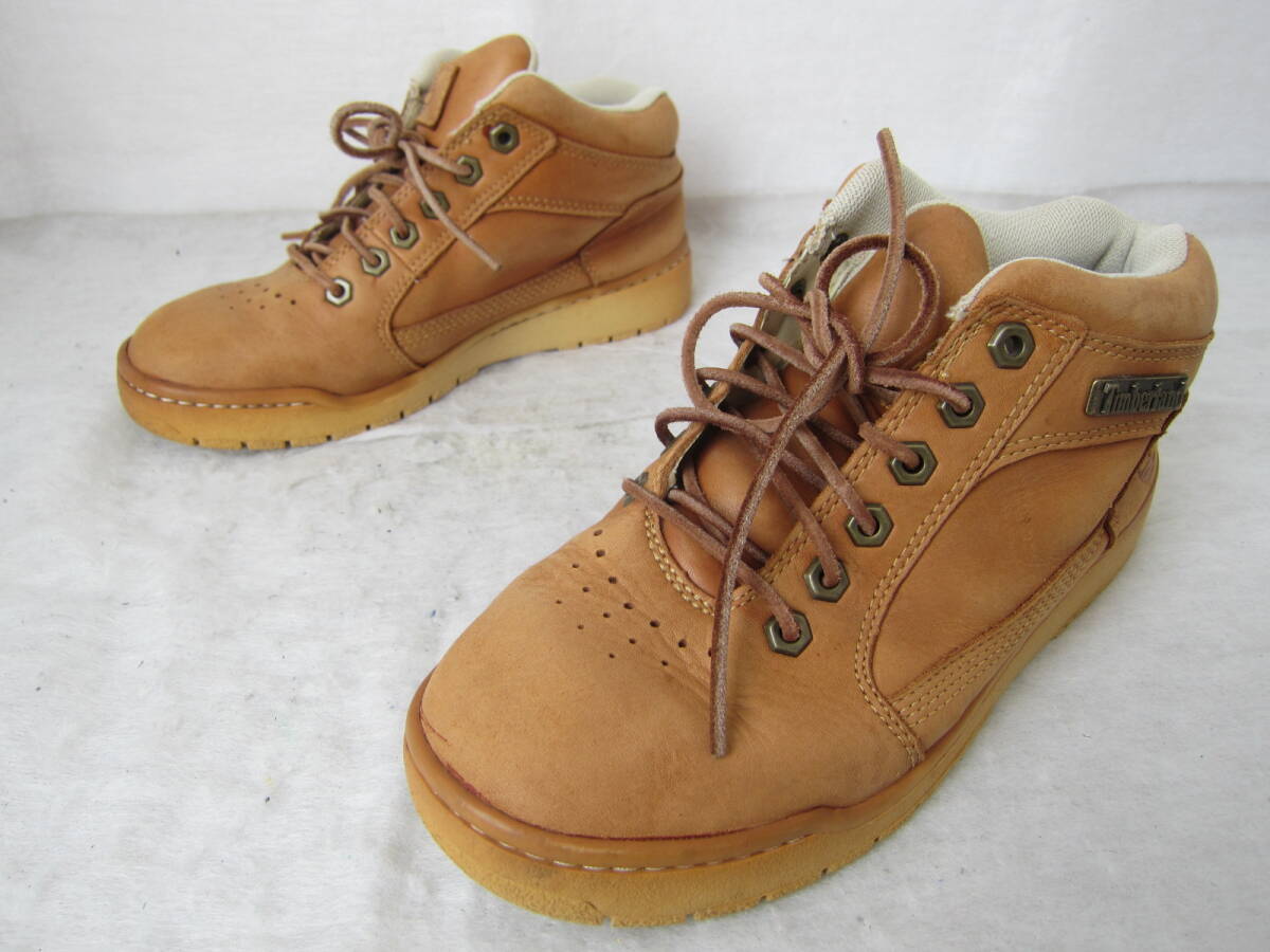 Timberland（ティンバーランド）　ショートブーツ　　ウィート　5W (23～23.5㎝)　　　ok2403A_画像2